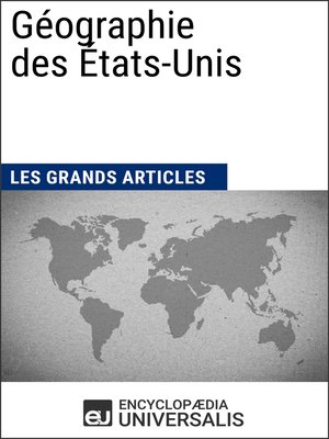 cover image of Géographie des États-Unis